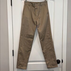 Genuine School Uniform Tan Pants Size Boys 14/16